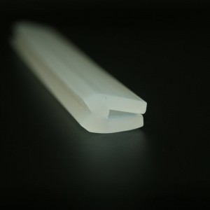 Tiras de goma de silicona de alta calidad resistentes al calor tiras de goma de silicona para el lavado de vidrio de la sala